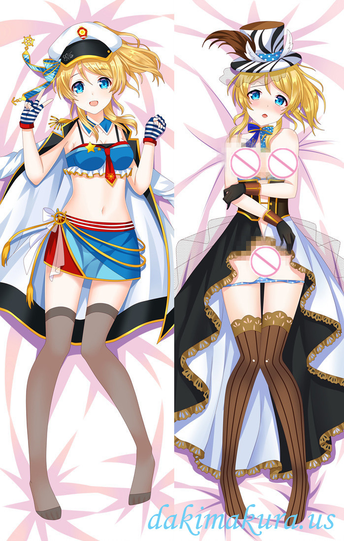 Ayase Eli - Love Live Anime Dakimakura Japanese Love Body Pillow Cover